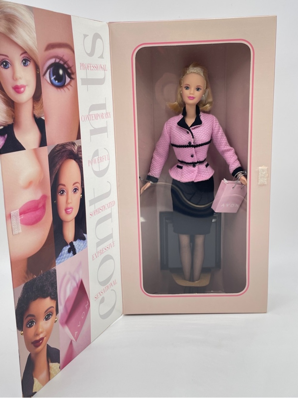Vintage Avon Representative Barbie Doll Blonde Special Edition 1998 NRFB - Picture 2 of 13